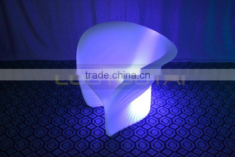 Design from Vondom ---Remote Control LED Chair/ Nightclub Cafe Shop Glow Armchair
