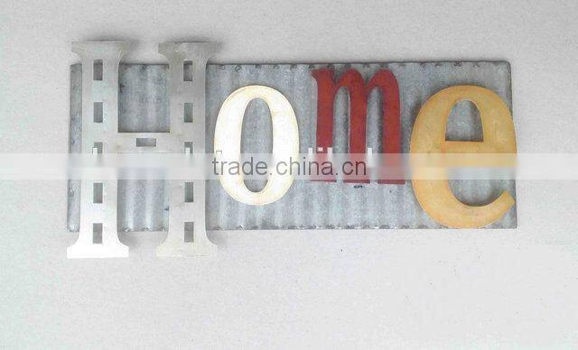 Cheap Zinc Wal Decoration HOME Decoration Creative Wall Deco Wholesale
