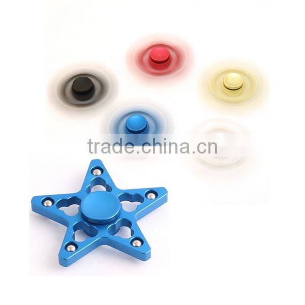 High speed colorfull star finger fidget spinner wholesale