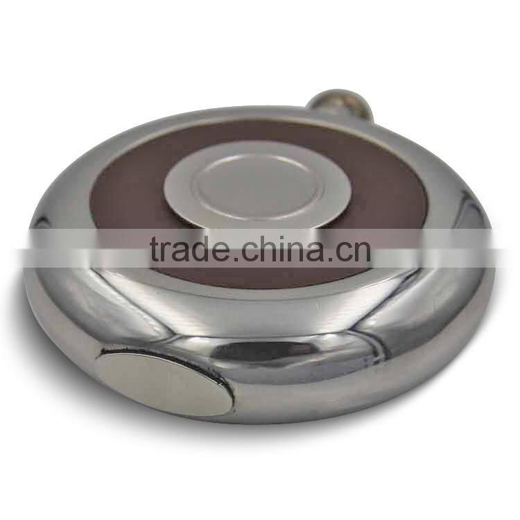Stainless steel hip flasks laser welding mirror flask with cup 5oz