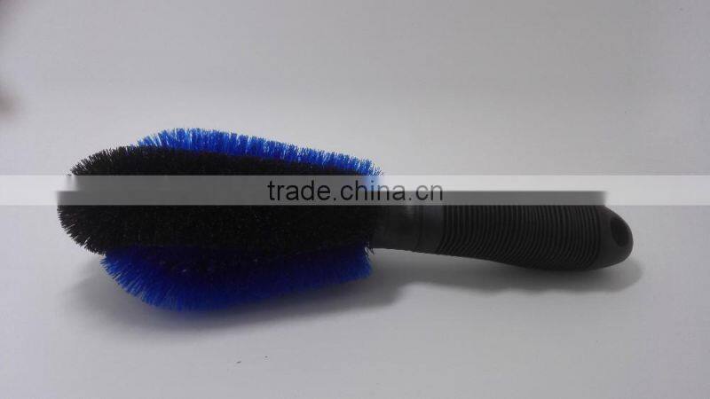 Silverline Wheel & Alloy wheel Brush With soft grip handle