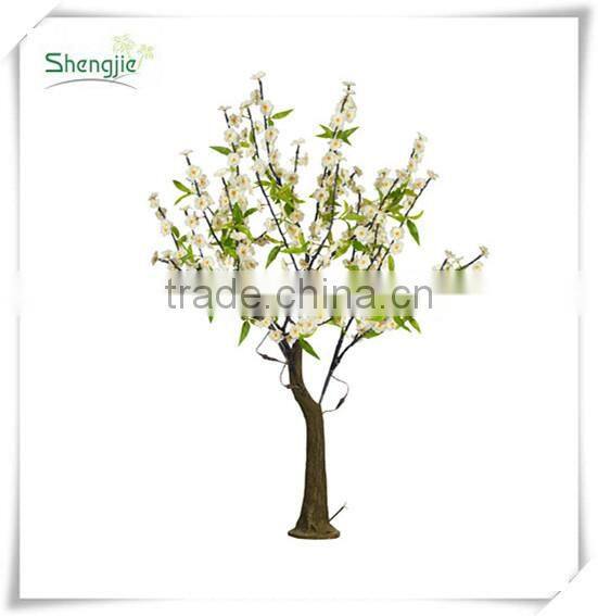 Outdoor Multi-Colored Potted Sequin Artificial led light tree