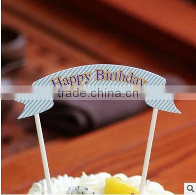 popular recycled happy birthday cake topper