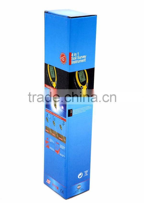 4-in-1 Soil Meter for moisture PH Light Temperature Gardening Test Meter