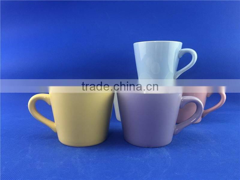 colorful coffee mugs