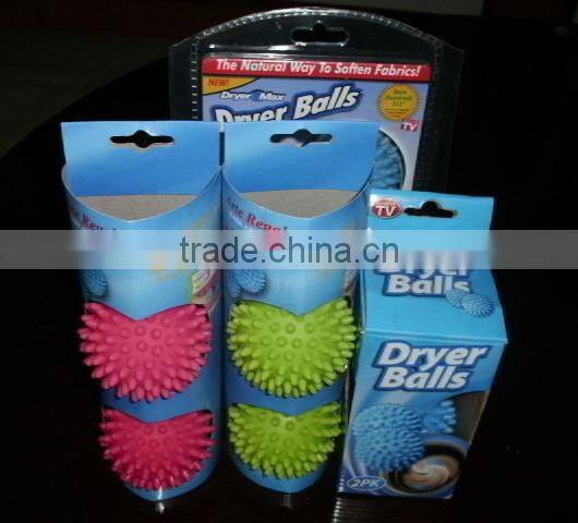 Promotional Eco-friendly PVC laundry dryer ball