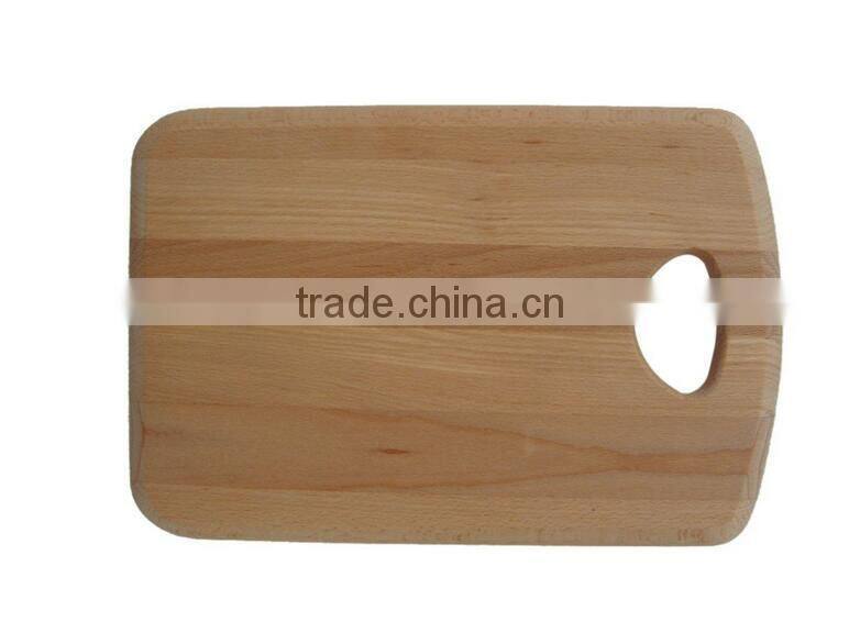 Small Beech Rectangle Chopping Board with an Oiled Finish