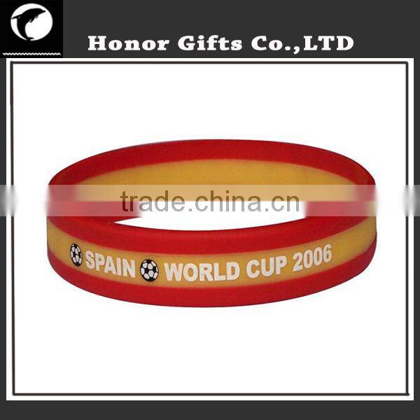 Christmas Promotional Gifts Logo Custom Hot Rubber Wristband
