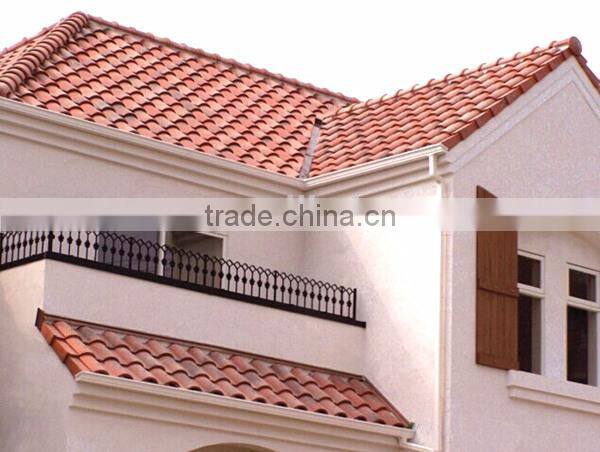 Ceramic clay curved spanish roof tile price