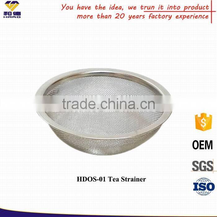 Food Grade OEM Stainless Steel Strainer