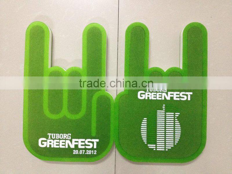 Promotion sponge Foam Hand gloves