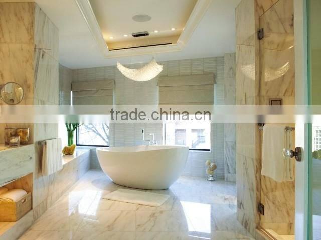 Indoor bathroom decoration stone carving baignoire en marbre