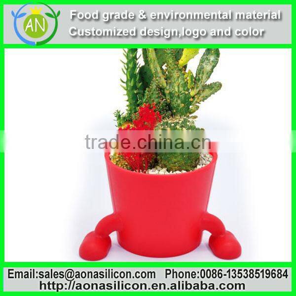 2015 newest devloped Silicone flower vase