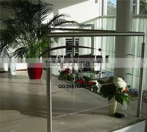 JINXIN 304/316/316L good looking stainless steel cable railing systems cable railing hardware