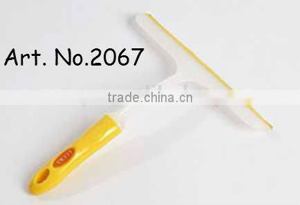 2014 New design bowl window cleaning brush plastic handle