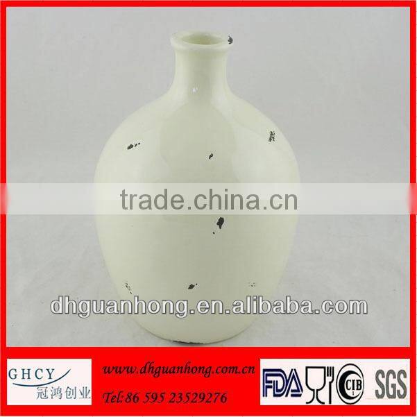Ceramic Bottle with wooden lid