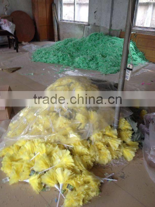 color natural turkey feather duster
