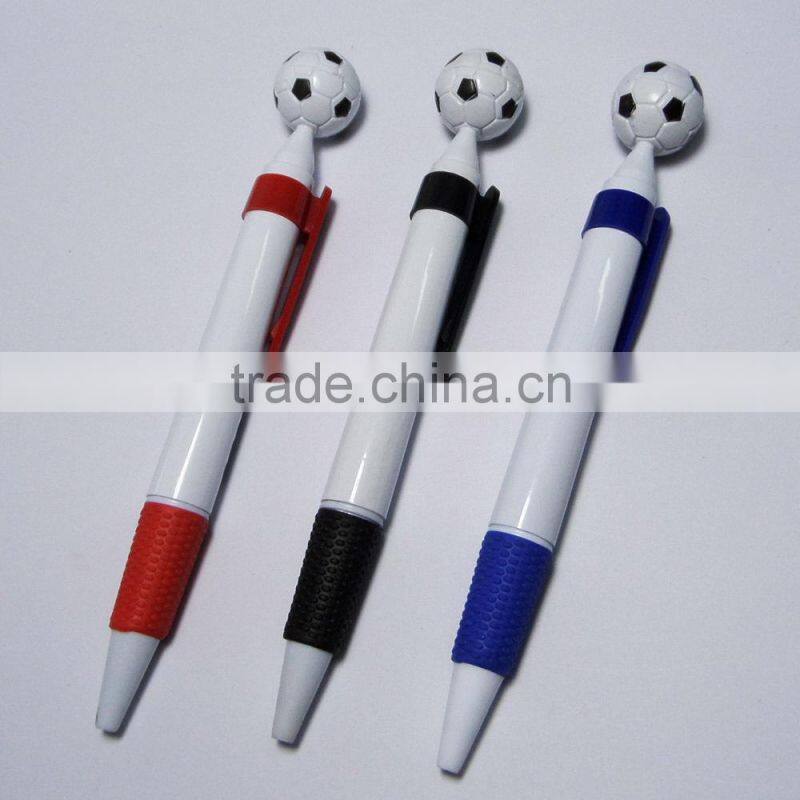 Cheapest plastic promotional foot ball pen