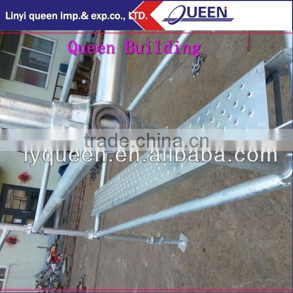 Standard Zinc-Plated Cuplock Scaffolding System for Saudi Arabia