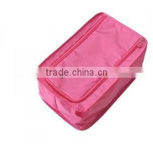 The Multifunctional zip shoes bag for travel with polyester