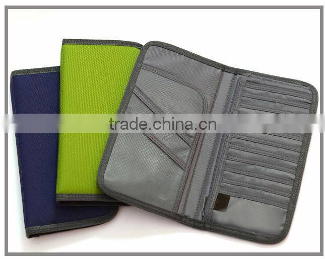 600D polyester credit wallet holder