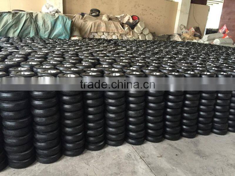 high quality wheelbarrow wheels for trolley 3.50-4