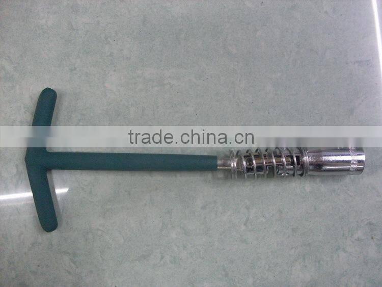 T handle spark plug wrench