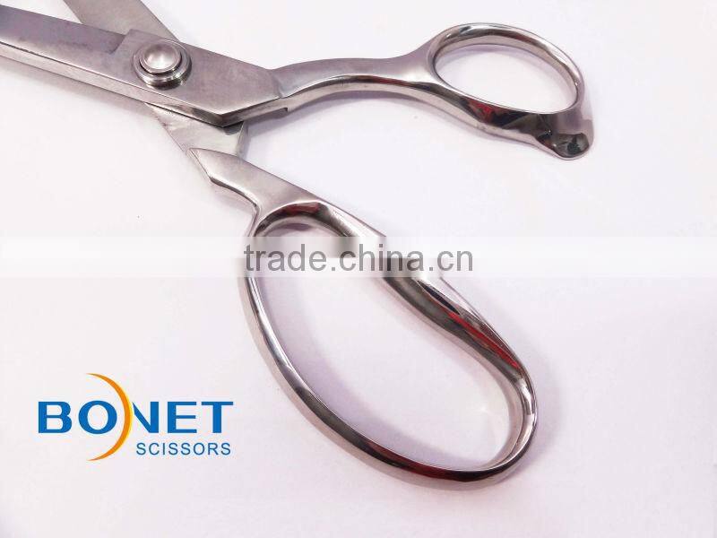 STA0001 10'' Professional fully stainless steel tailor clothing scissors