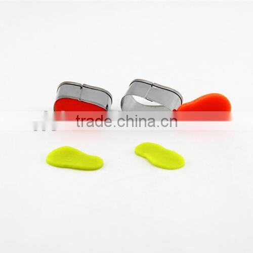 100% food grade fondant cake decorating tools flipflop shape cookie cutter