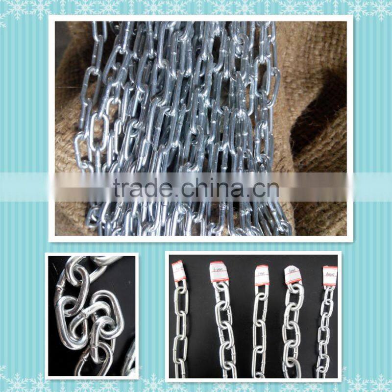 CHINA FACTORY HOT SALE HOT DIP GALVANIZED STEEL CHAIN