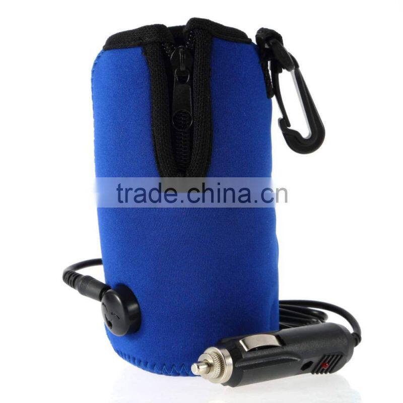 12V Food Milk Water Drink Cup Baby Bottle Warmer Heater Car Auto Travel Bottle Warmer