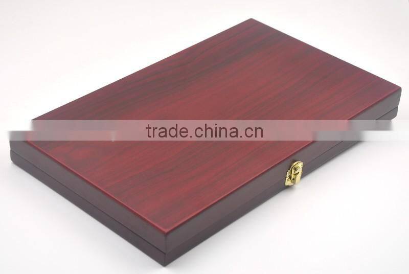 forged wood handle kitchen knife set