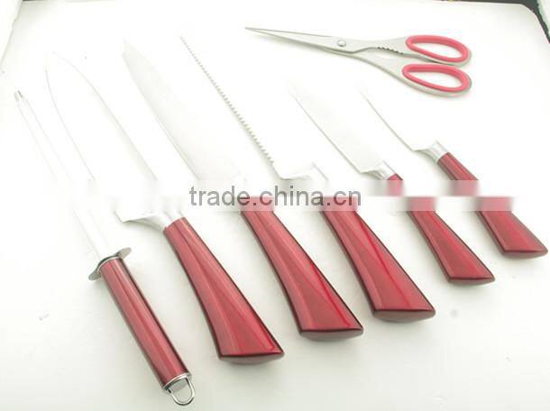 8pcs stianless steel butcher knife set