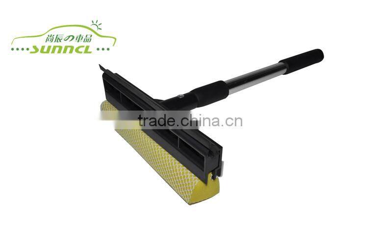Car Wash Brush with Sponge , PP Material Auto Window Washing Brush