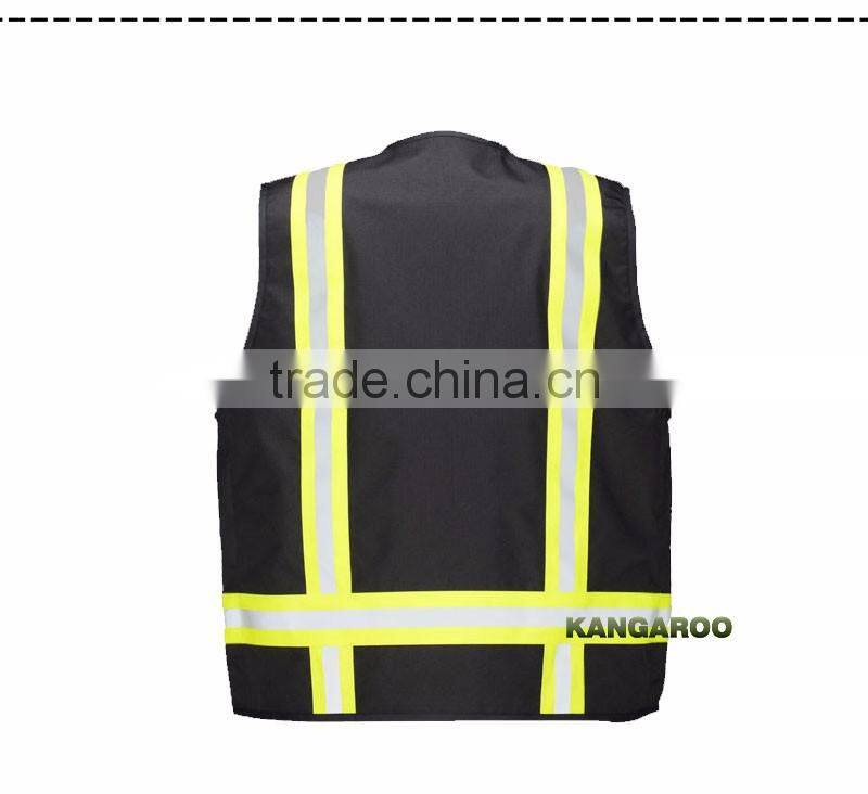 Safety vests high light reflective stripes for clothing