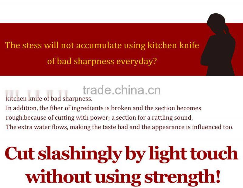 High quality dried seafood Deba,Yanagi knife with Traditional made in Japan