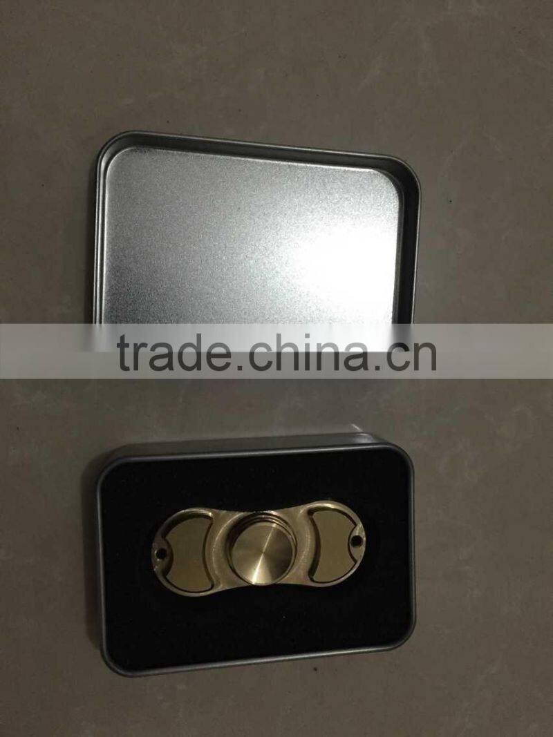 UCHOME 2017 New EDC Toys Hand Spinner Fingertips Spiral Fingers Gyro Torqbar Brass Toys Copper Brass