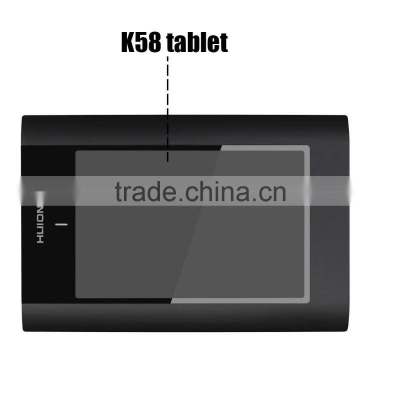 Huion K58 digital pen tablet for drawing