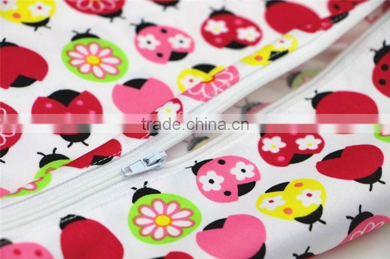 Animal Printed Multipurpose Custom Made Diaper Bags Reusable Nappy Cloth Wetbags