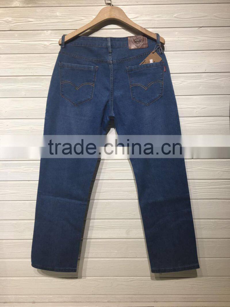 GZY stock bulk wholsale jeans men classical cheap price 2017