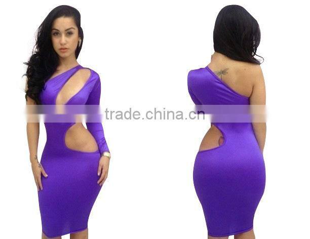GZY sexy evening dress gown spandex girl