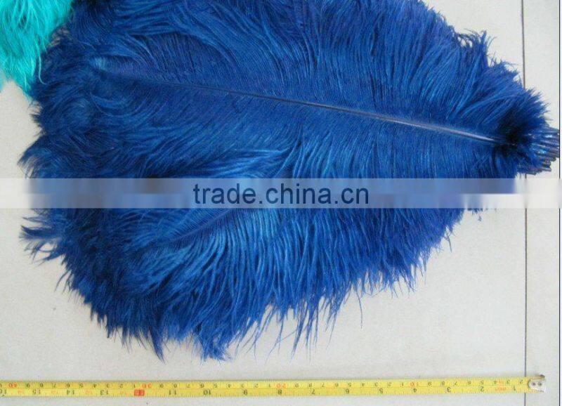 Carnival decorative large white ostrich feathers