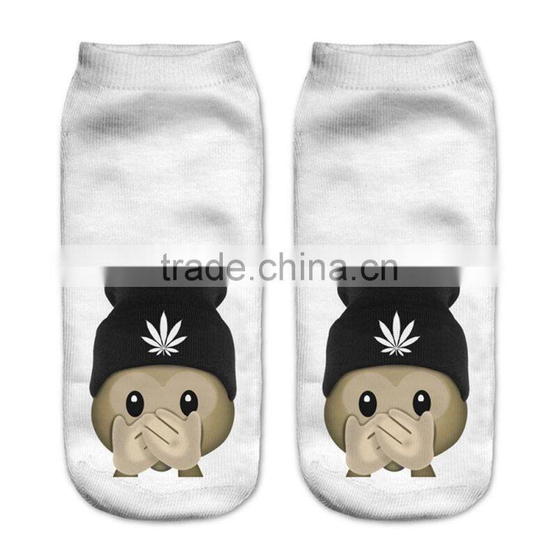 2016 china supplier kid women emoji sock