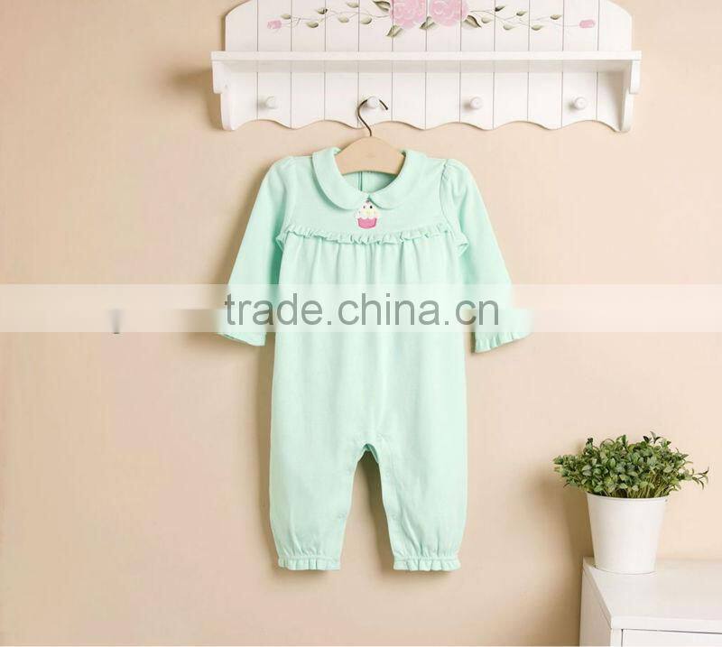 2013 Autumn baby clothing 100% cotton romper