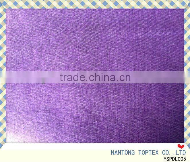 55%linen 45%cotton solid dyed fabric