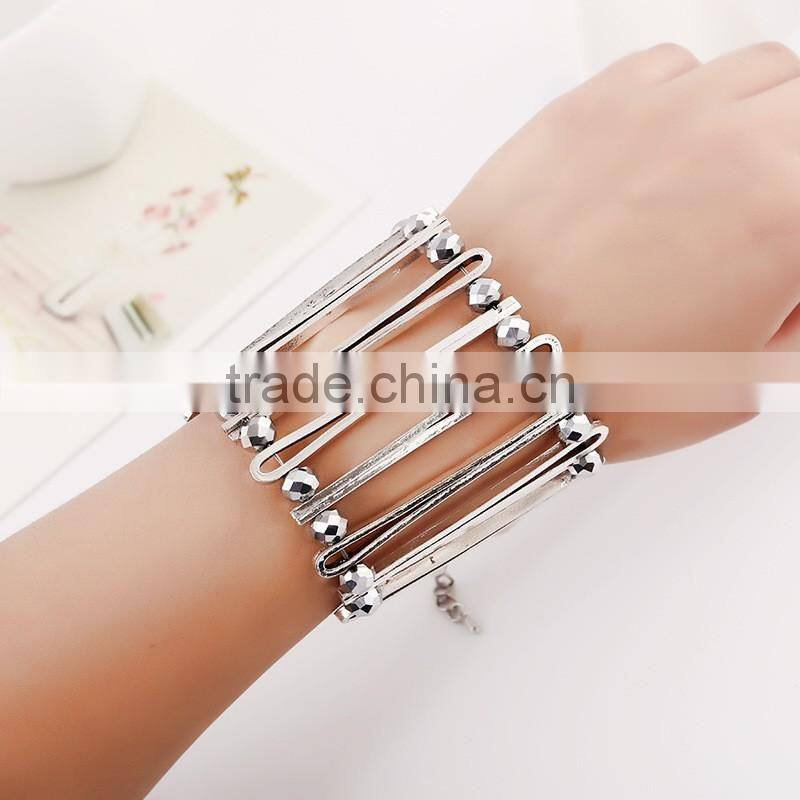 2016 fashion Arrow head cuff banlge vintage turquoise cuff bangles thin open cuff bangle