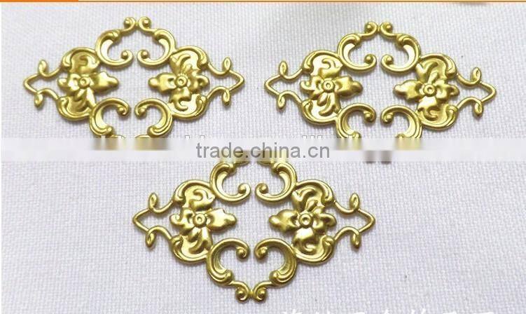 filigree square flower jewelry accessories