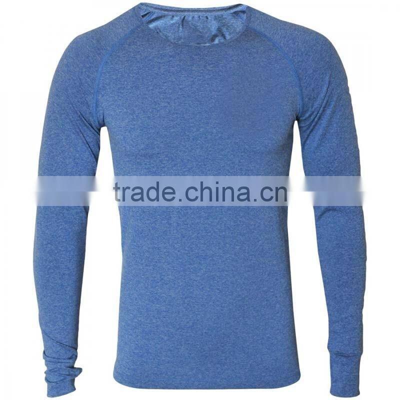 long sleeve t shirt with Thumb holes, workout t shirt for man