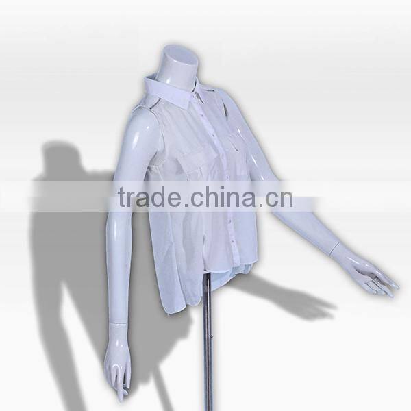 simple and fasionable white cardigan short sleeve shirt