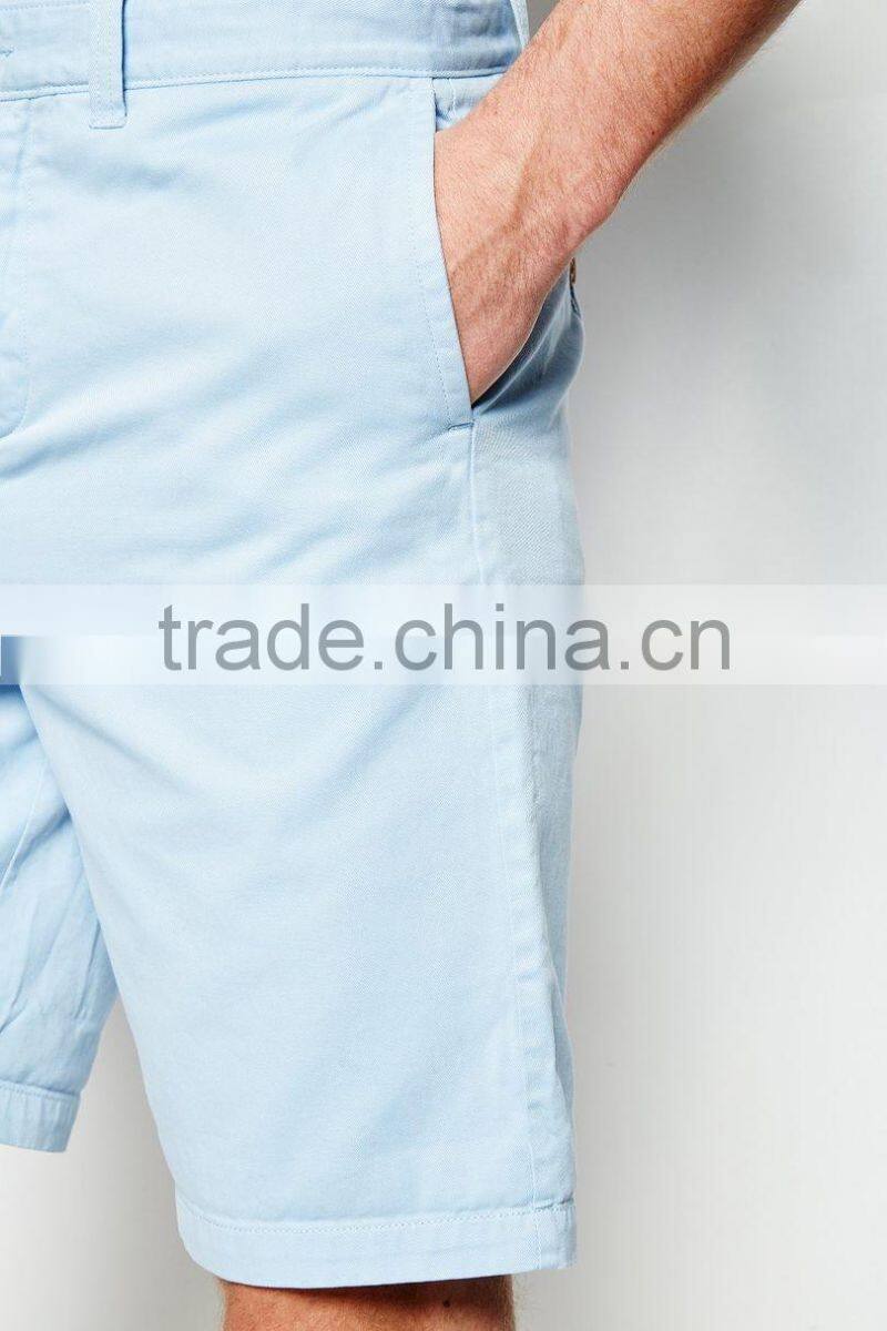 2016 fashion trendy cotton twill shorts chino shorts men short pants